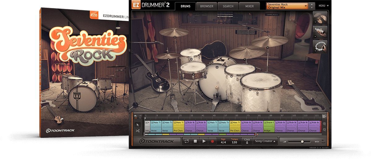 Toontrack EZX | Seventies Rock